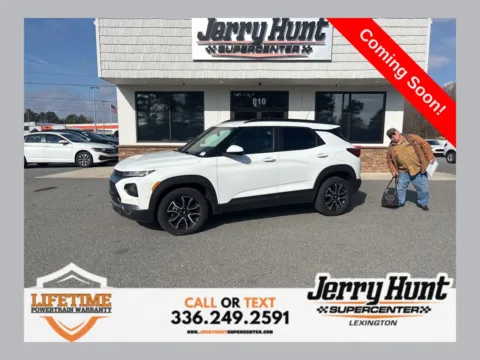 White 2023 Chevrolet TrailBlazer ACTIV for sale in Lexington, NC