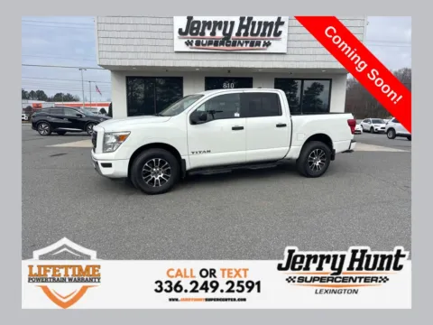 White 2024 Nissan Titan SV for sale in Lexington, NC