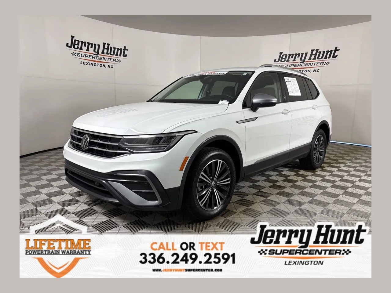 White 2024 Volkswagen Tiguan 2.0T Wolfsburg Edition for sale in Lexington, NC