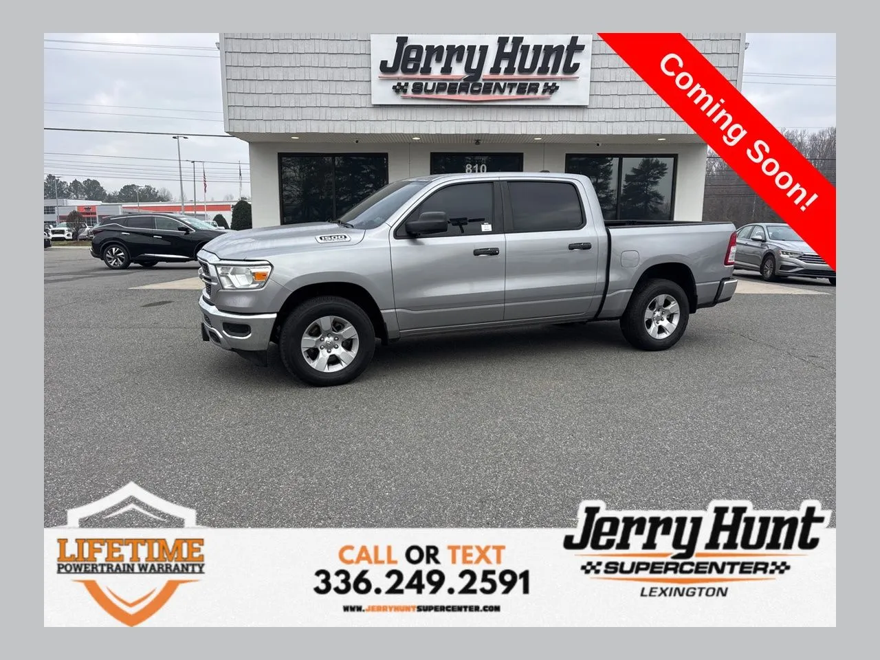 Silver 2024 Ram 1500 Tradesman for sale in Lexington, NC