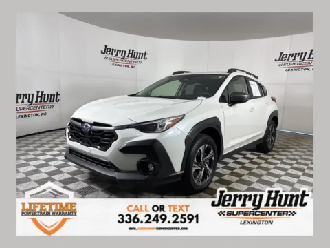 White 2024 Subaru Crosstrek Premium for sale in Lexington, NC
