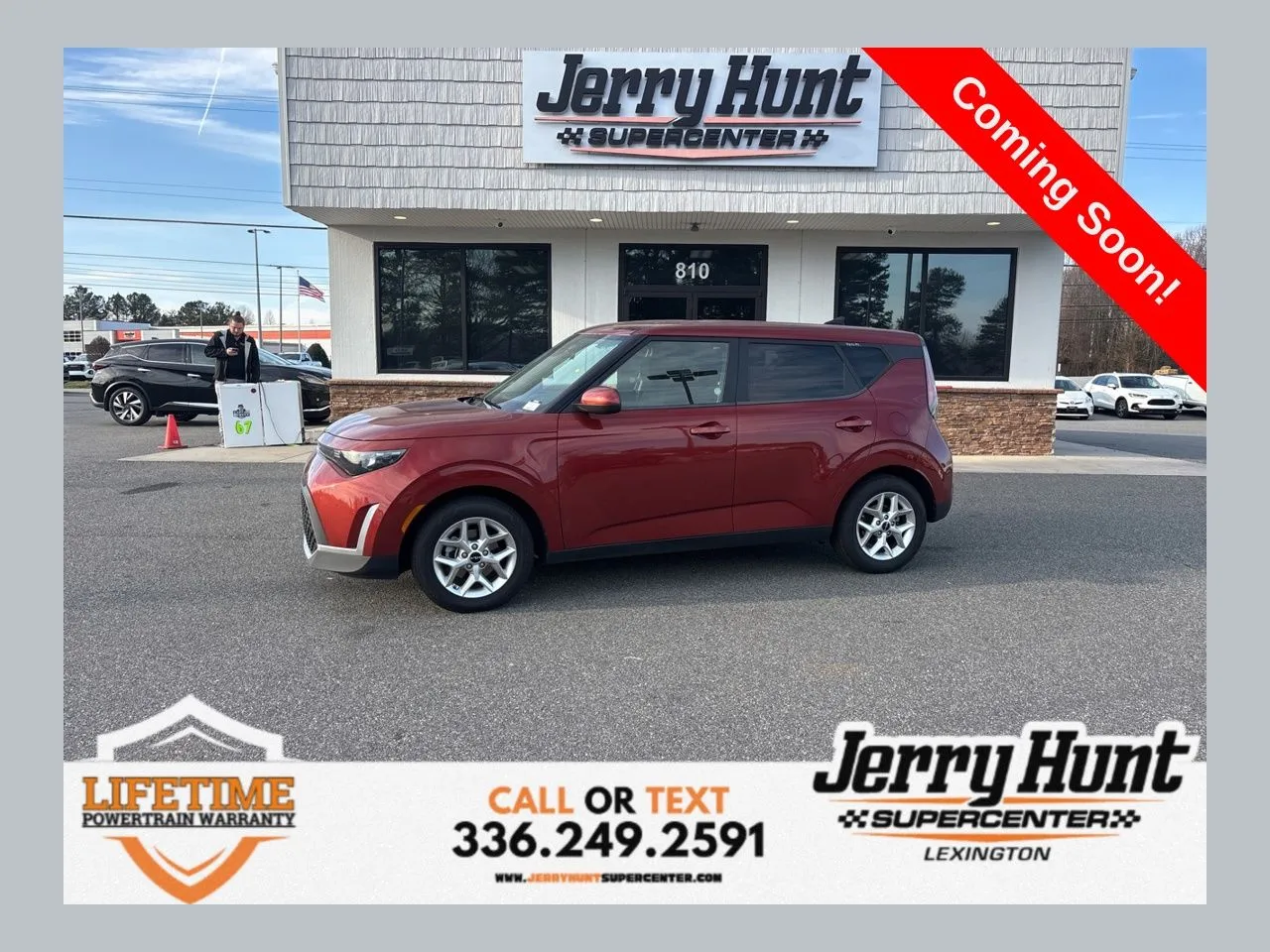 Orange 2023 Kia Soul LX for sale in Lexington, NC