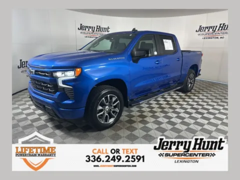 Blue 2023 Chevrolet Silverado 1500 RST for sale in Lexington, NC