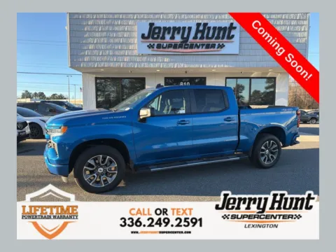 Blue 2023 Chevrolet Silverado 1500 RST for sale in Lexington, NC