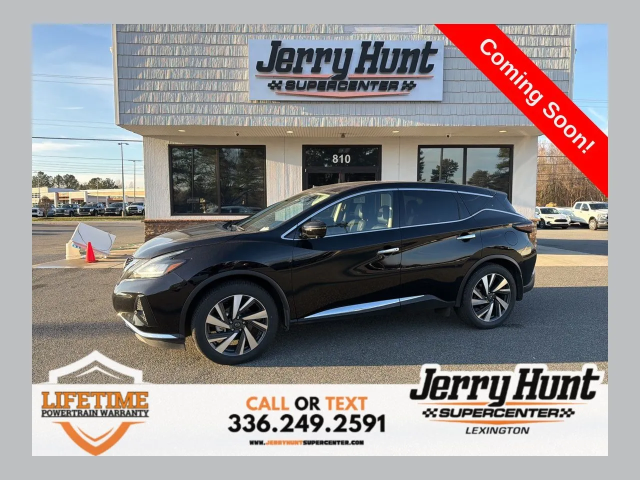 Black 2024 Nissan Murano SL for sale in Lexington, NC