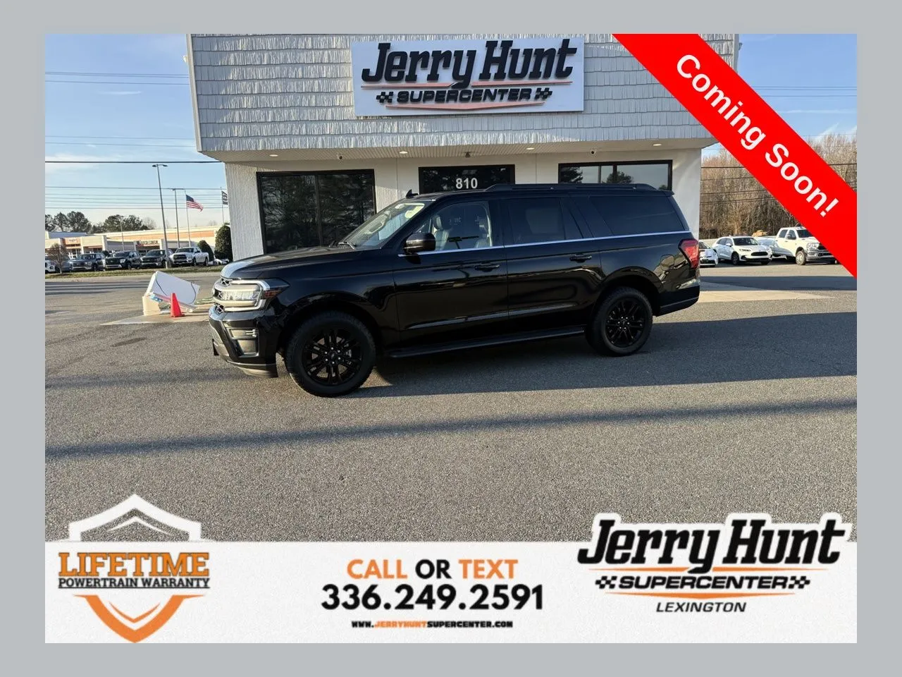 Black 2024 Ford Expedition Max XLT for sale in Lexington, NC