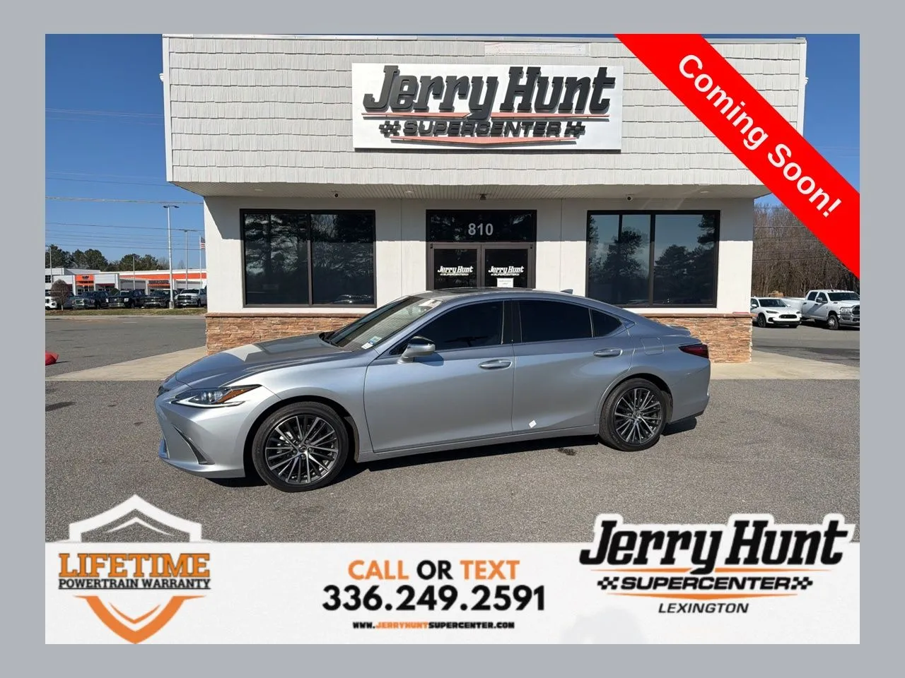 Silver 2023 Lexus ES 350 for sale in Lexington, NC