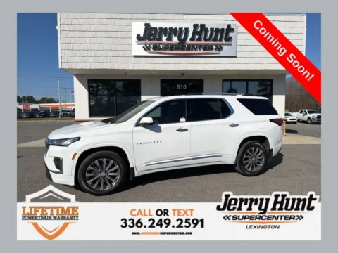 White 2023 Chevrolet Traverse Premier for sale in Lexington, NC