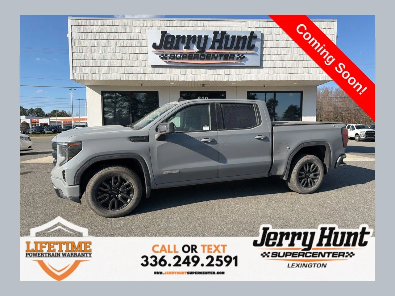 Gray 2024 GMC Sierra 1500 Elevation for sale in Lexington, NC