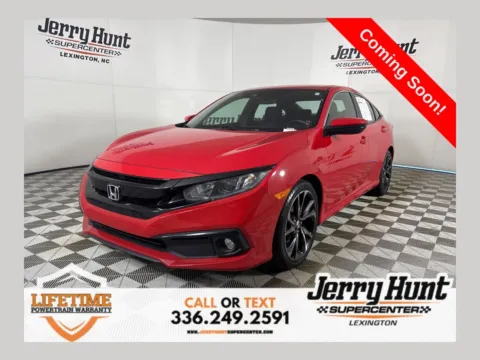 Red 2019 Honda Civic Sport for sale in Lexington, NC