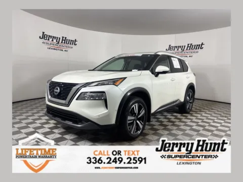 White 2023 Nissan Rogue SL for sale in Lexington, NC