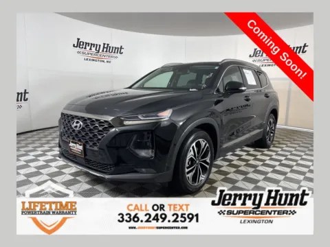 Black 2019 Hyundai Santa Fe Ultimate for sale in Lexington, NC
