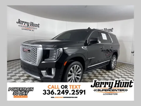 Black 2021 GMC Yukon Denali for sale in Lexington, NC