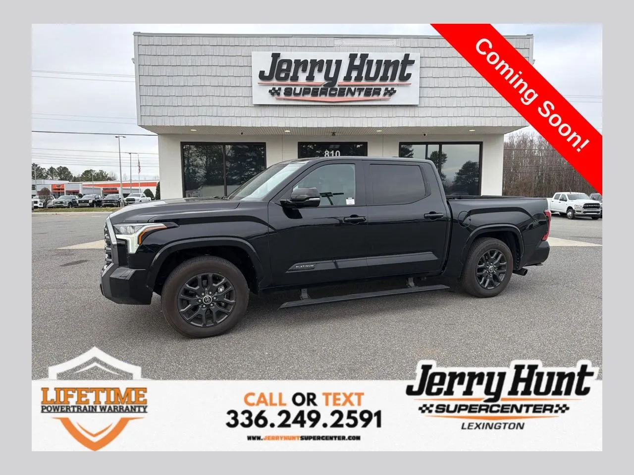 Black 2023 Toyota Tundra Platinum for sale in Lexington, NC