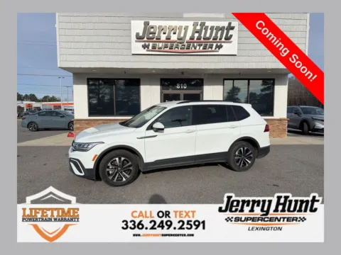 White 2024 Volkswagen Tiguan 2.0T S for sale in Lexington, NC