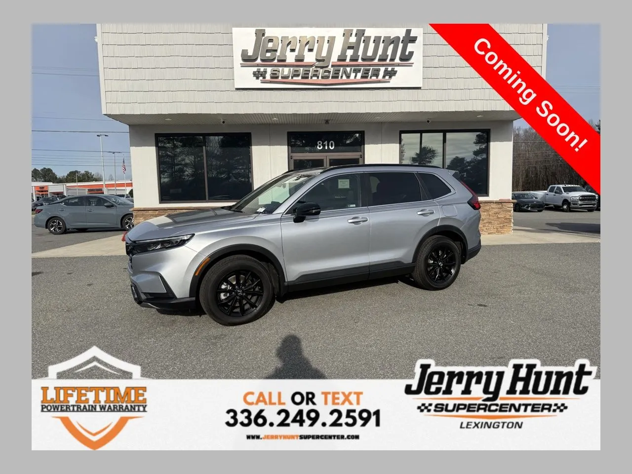 Silver 2025 Honda CR-V Hybrid Sport for sale in Lexington, NC