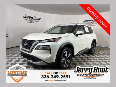 White 2023 Nissan Rogue Platinum for sale in Lexington, NC