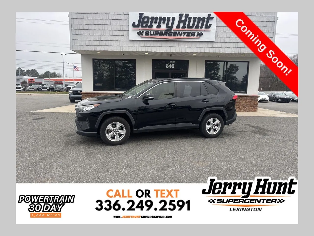 Black 2019 Toyota RAV4 XLE for sale in Lexington, NC