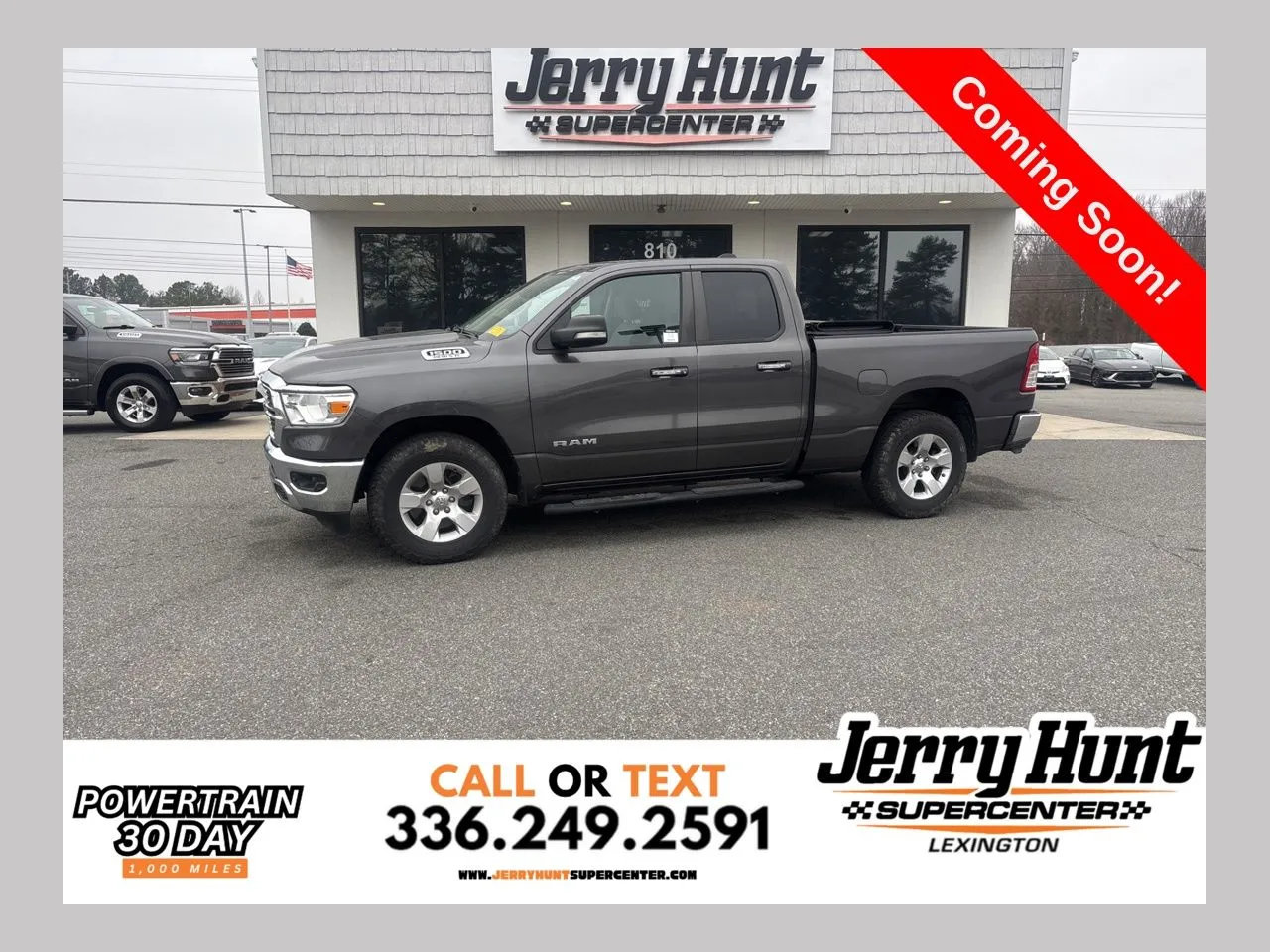 Gray 2020 Ram 1500 Big Horn/Lone Star for sale in Lexington, NC