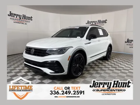 Black 2022 Volkswagen Tiguan 2.0T SE R-Line Black for sale in Lexington, NC