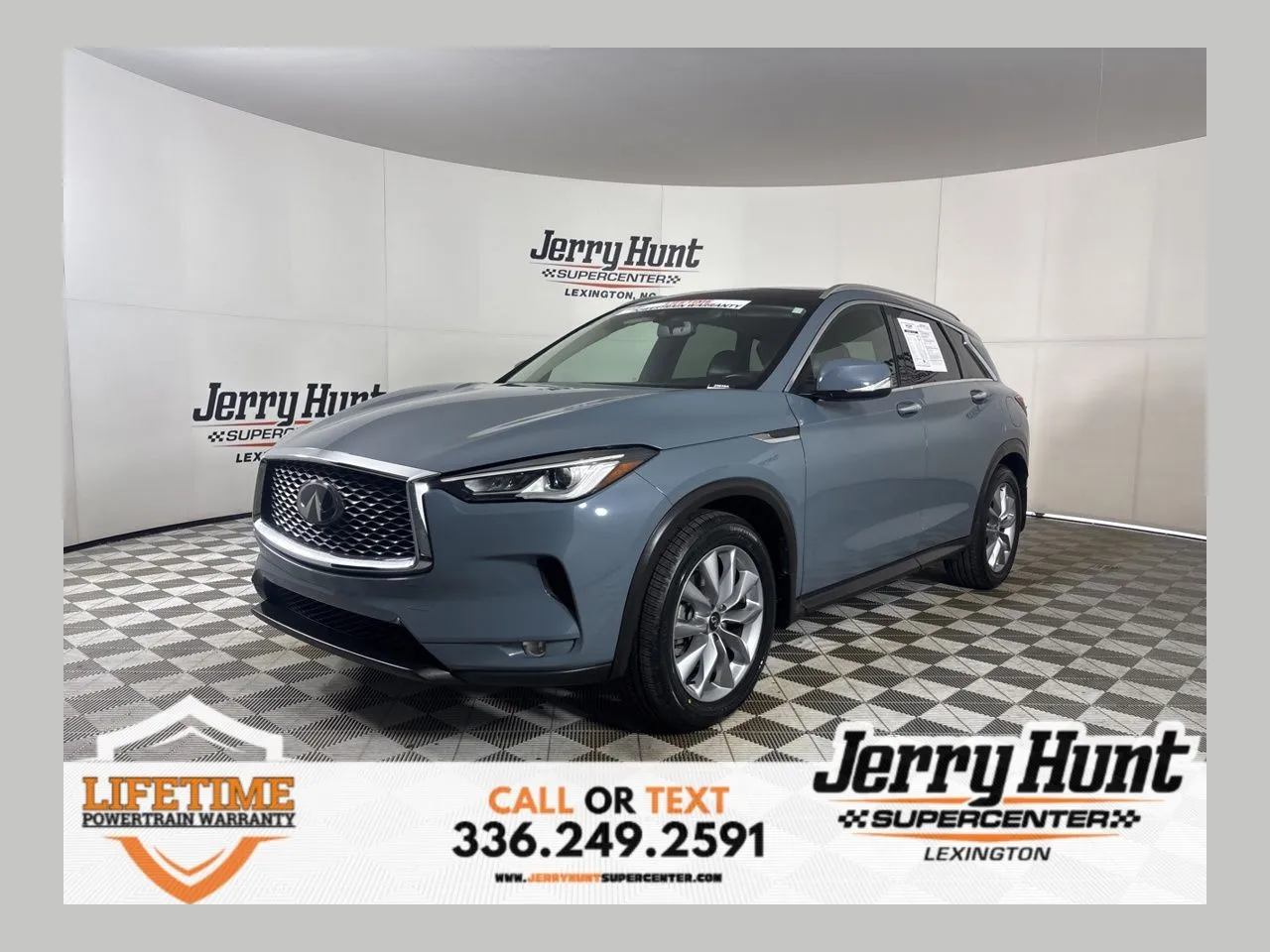 Gray 2022 INFINITI QX50 LUXE for sale in Lexington, NC