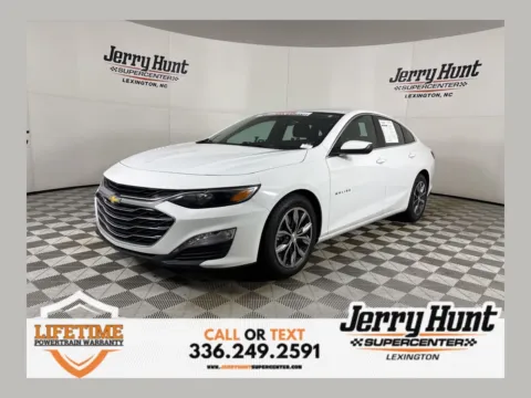 White 2023 Chevrolet Malibu LT for sale in Lexington, NC