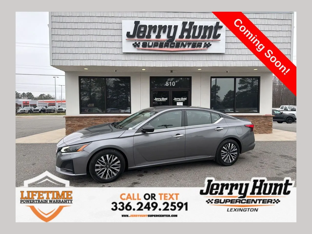 Gray 2024 Nissan Altima 2.5 SV for sale in Lexington, NC