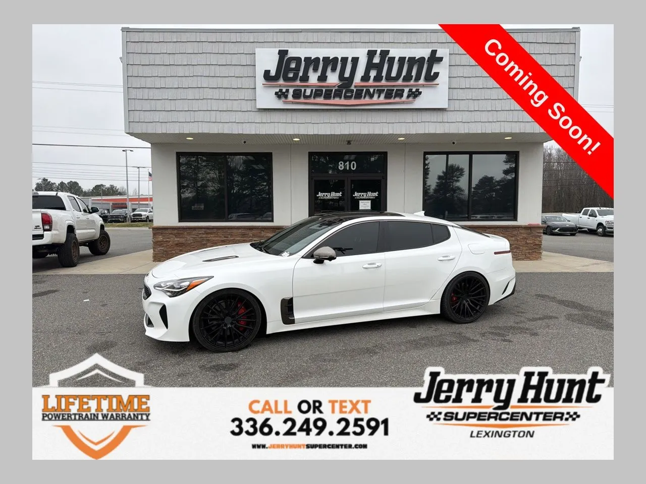 White 2023 Kia Stinger GT2 for sale in Lexington, NC