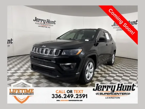 Black 2021 Jeep Compass Latitude for sale in Lexington, NC