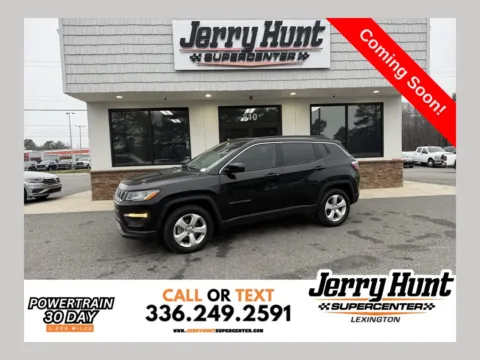 Black 2021 Jeep Compass Latitude for sale in Lexington, NC