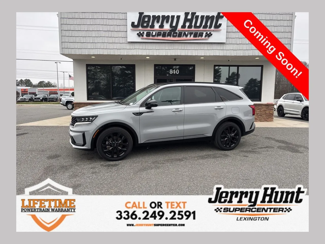 Gray 2022 Kia Sorento SX for sale in Lexington, NC