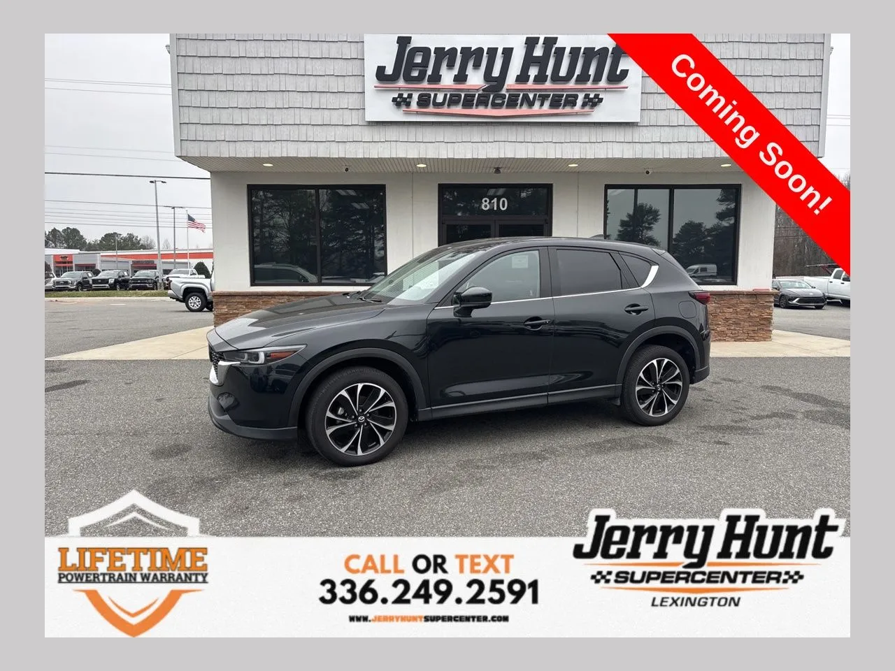 Black 2023 Mazda CX-5 2.5 S Premium Package for sale in Lexington, NC