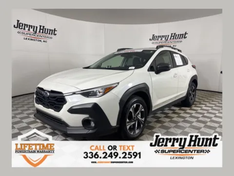 White 2024 Subaru Crosstrek Premium for sale in Lexington, NC