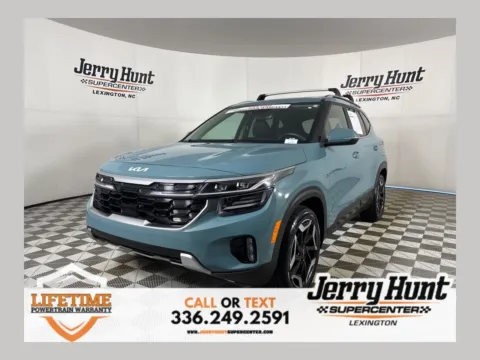 Blue 2024 Kia Seltos SX for sale in Lexington, NC