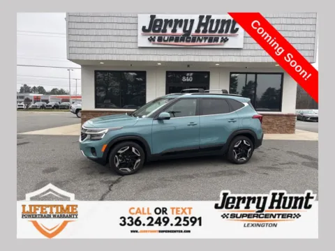 Blue 2024 Kia Seltos SX for sale in Lexington, NC