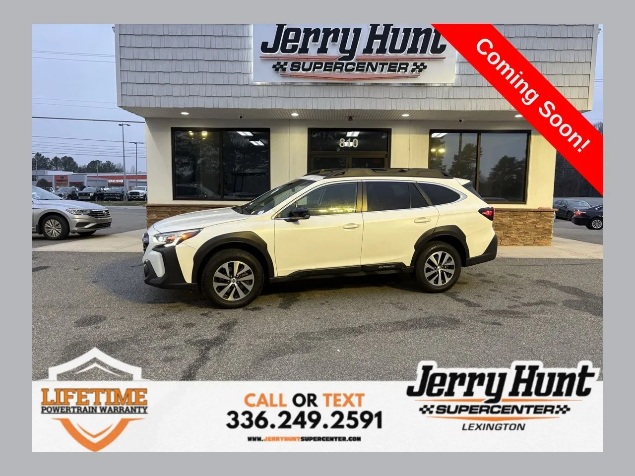 White 2024 Subaru Outback Premium for sale in Lexington, NC