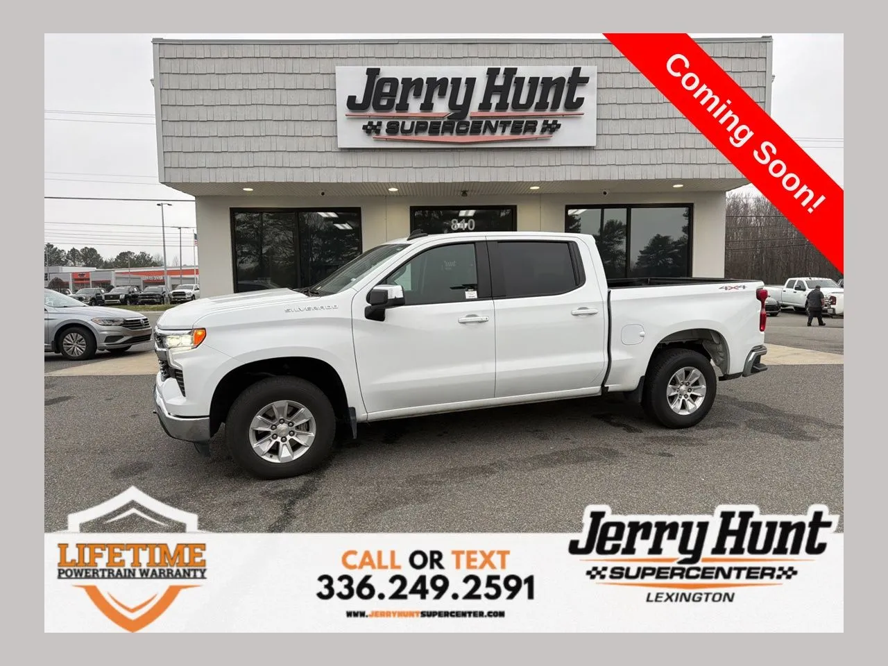 White 2025 Chevrolet Silverado 1500 LT for sale in Lexington, NC