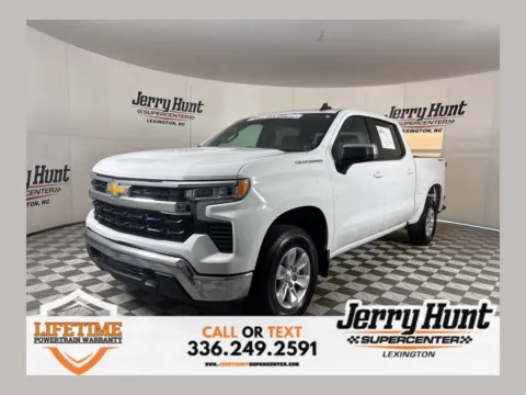 White 2025 Chevrolet Silverado 1500 LT for sale in Lexington, NC