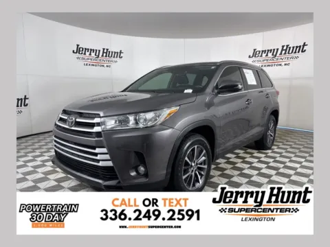 Gray 2019 Toyota Highlander XLE for sale in Lexington, NC