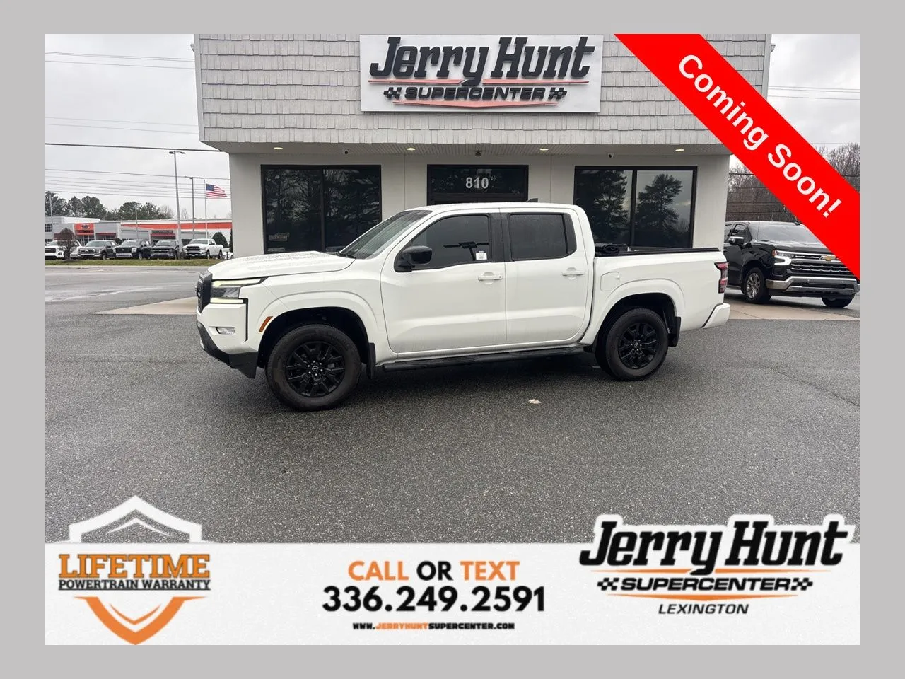 White 2023 Nissan Frontier SV for sale in Lexington, NC