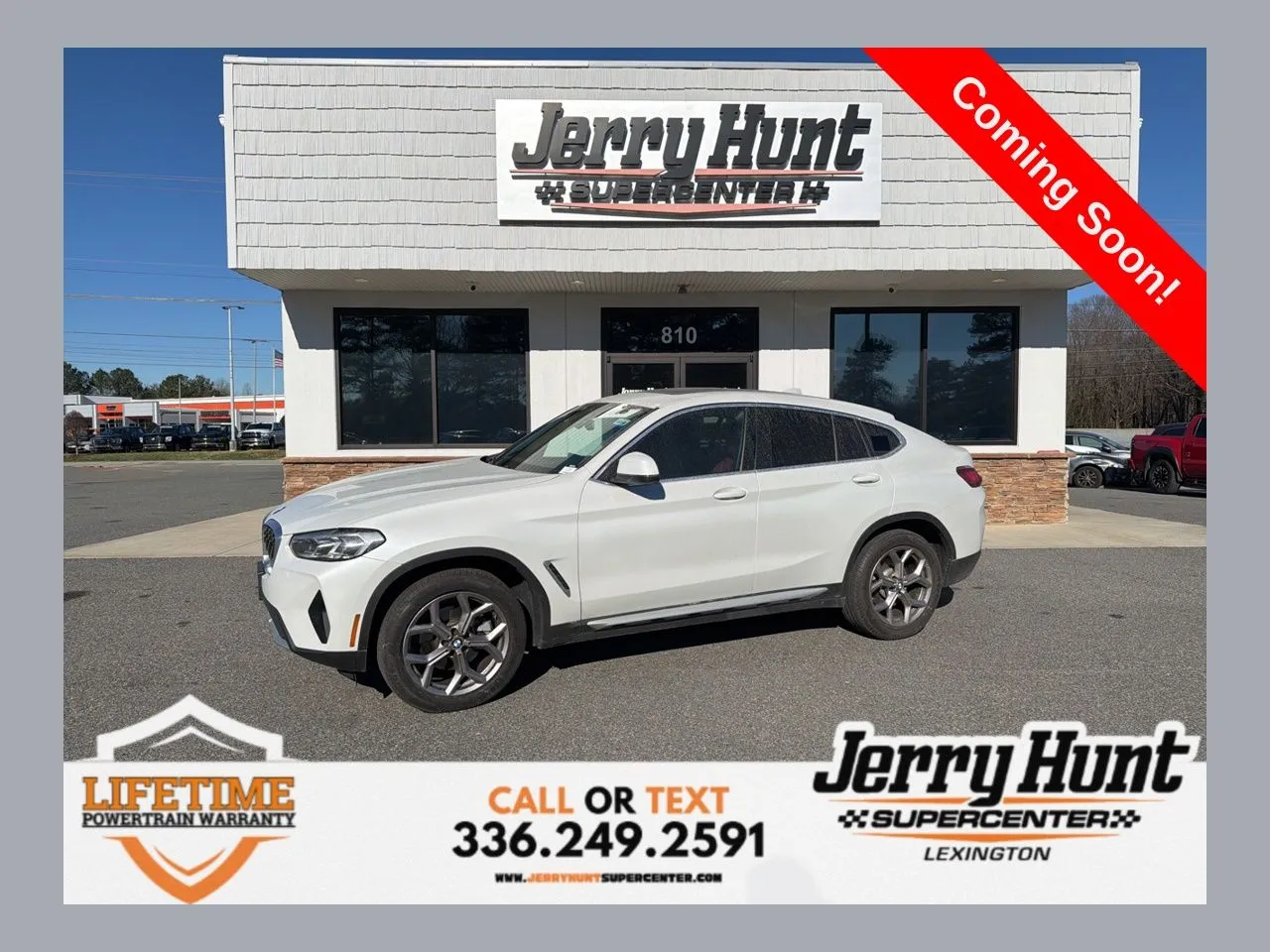 White 2022 BMW X4 xDrive30i for sale in Lexington, NC