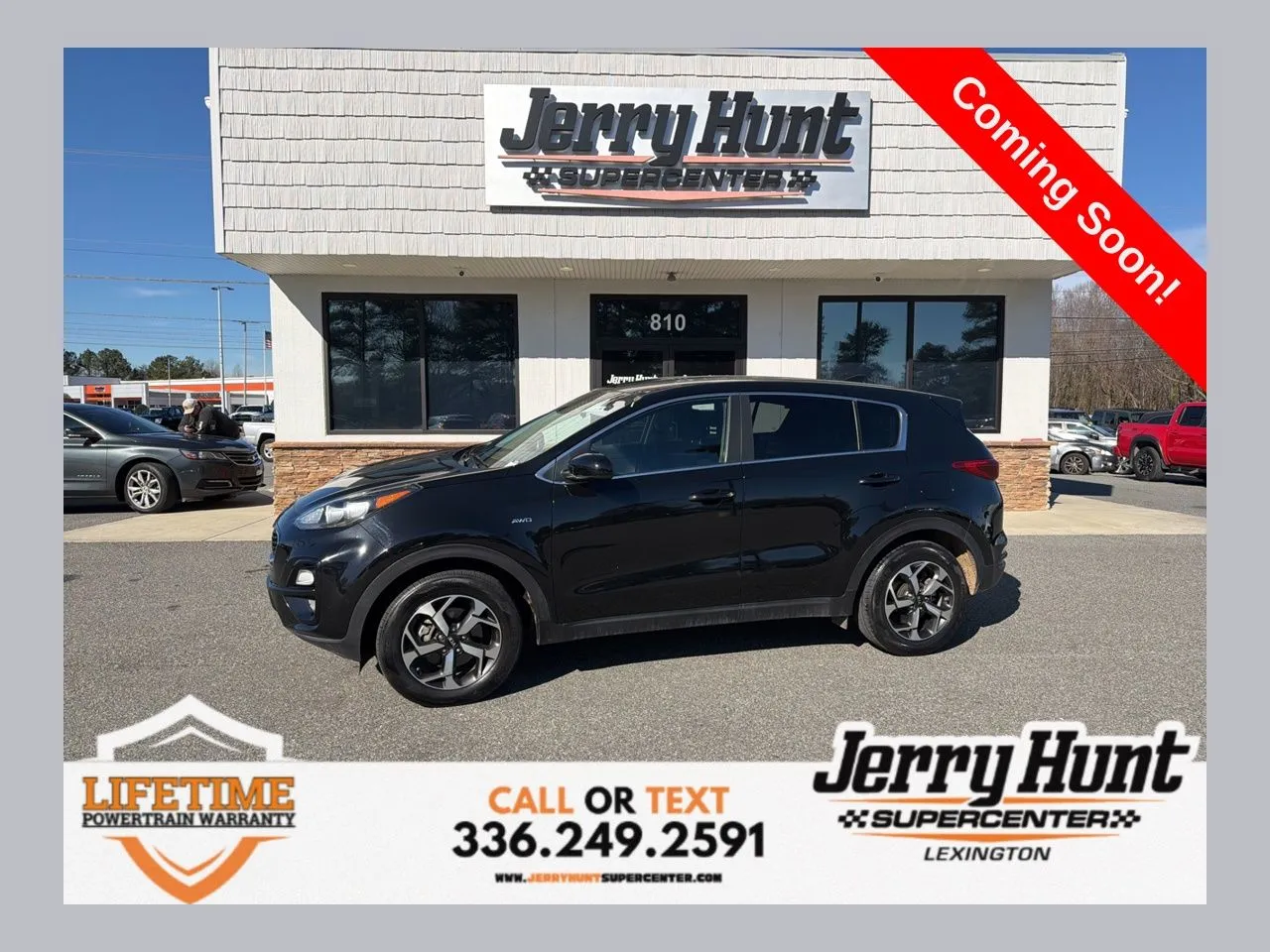 Black 2022 Kia Sportage LX for sale in Lexington, NC