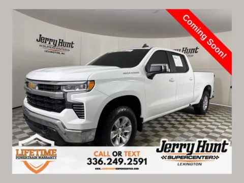 White 2023 Chevrolet Silverado 1500 LT for sale in Lexington, NC