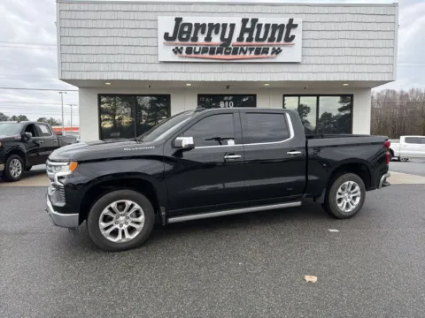 Black 2023 Chevrolet Silverado 1500 LTZ for sale in Lexington, NC