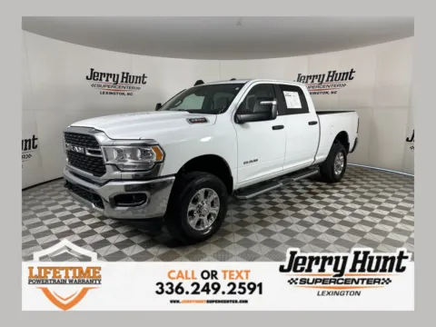 White 2024 Ram 2500 Big Horn for sale in Lexington, NC