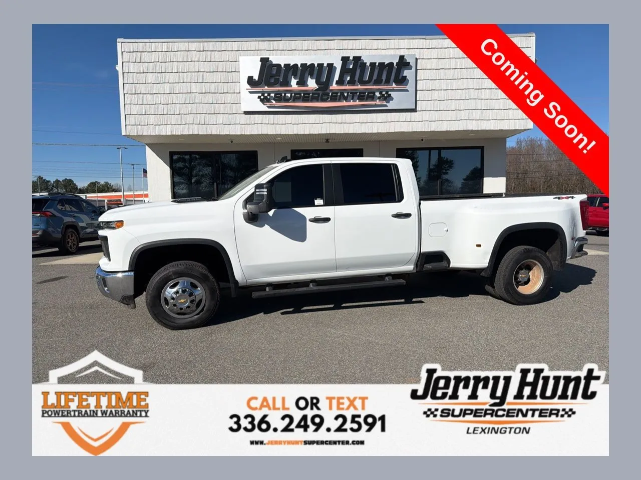 White 2025 Chevrolet Silverado 3500HD Work Truck for sale in Lexington, NC
