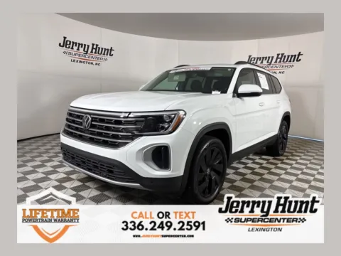 White 2025 Volkswagen Atlas 2.0T SE w/Technology for sale in Lexington, NC