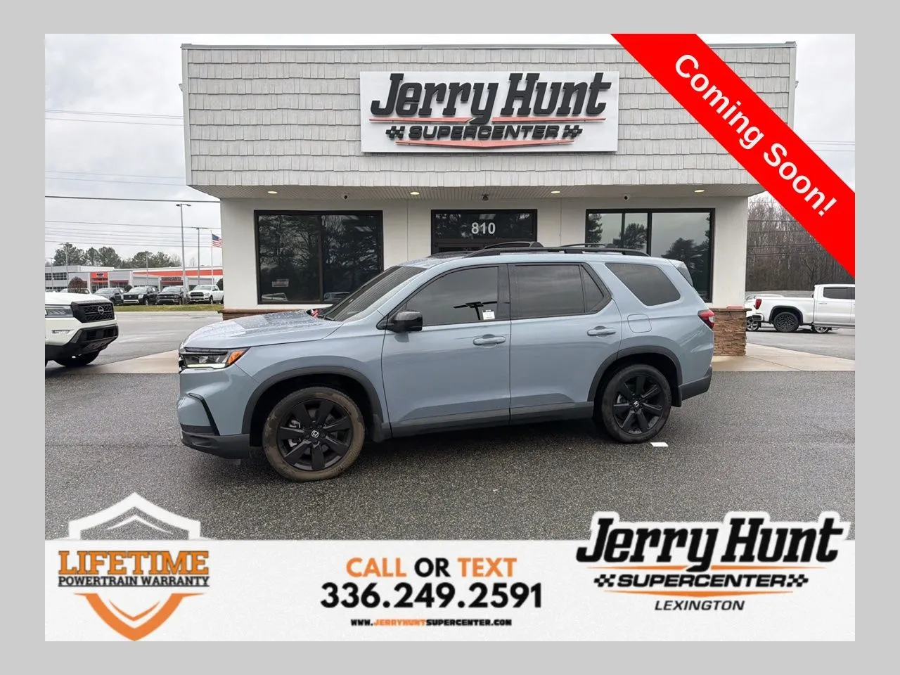 Gray 2025 Honda Pilot Black Edition for sale in Lexington, NC