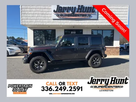 Gray 2020 Jeep Wrangler Unlimited Rubicon for sale in Lexington, NC