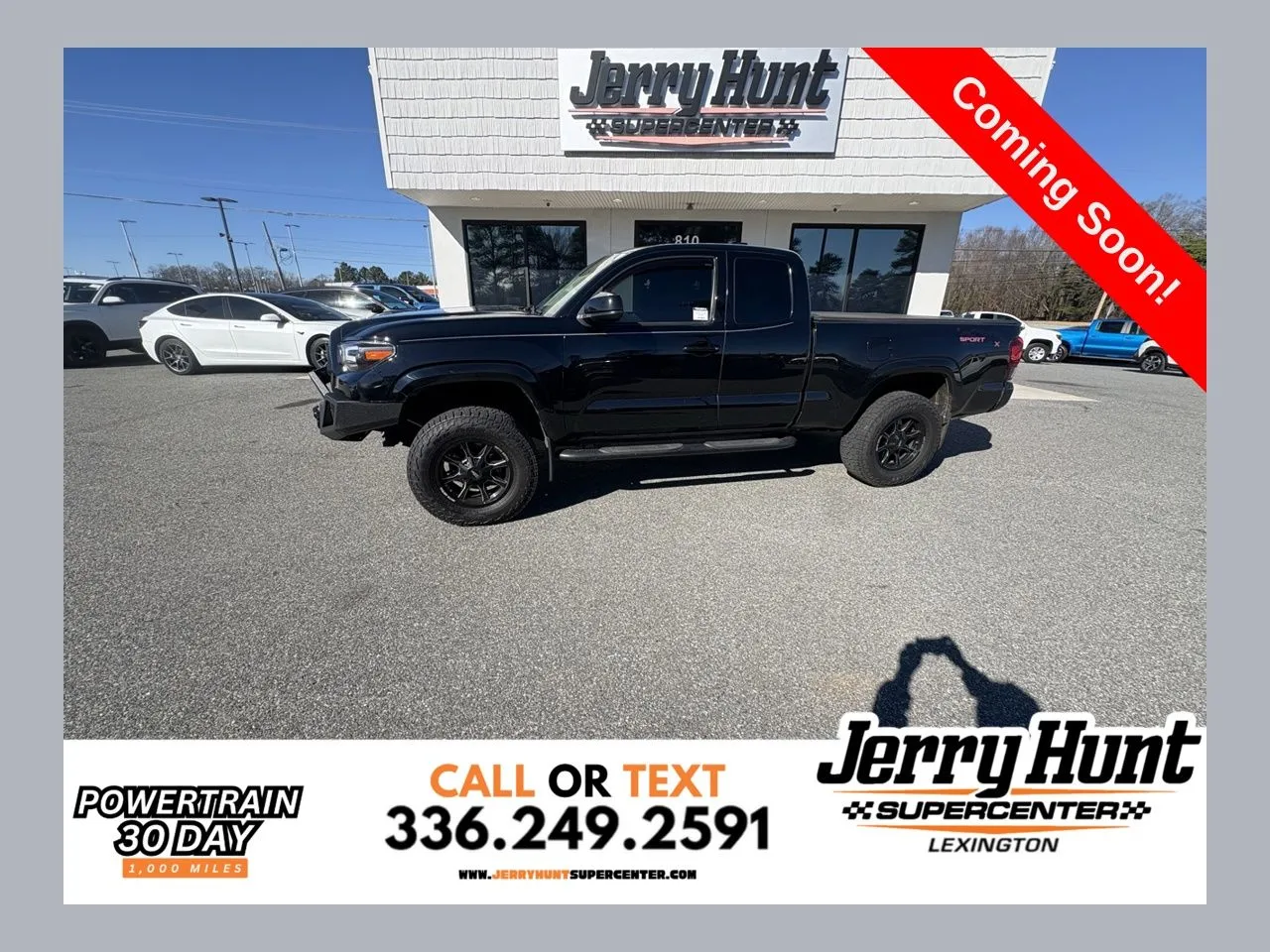 Black 2020 Toyota Tacoma SR for sale in Lexington, NC